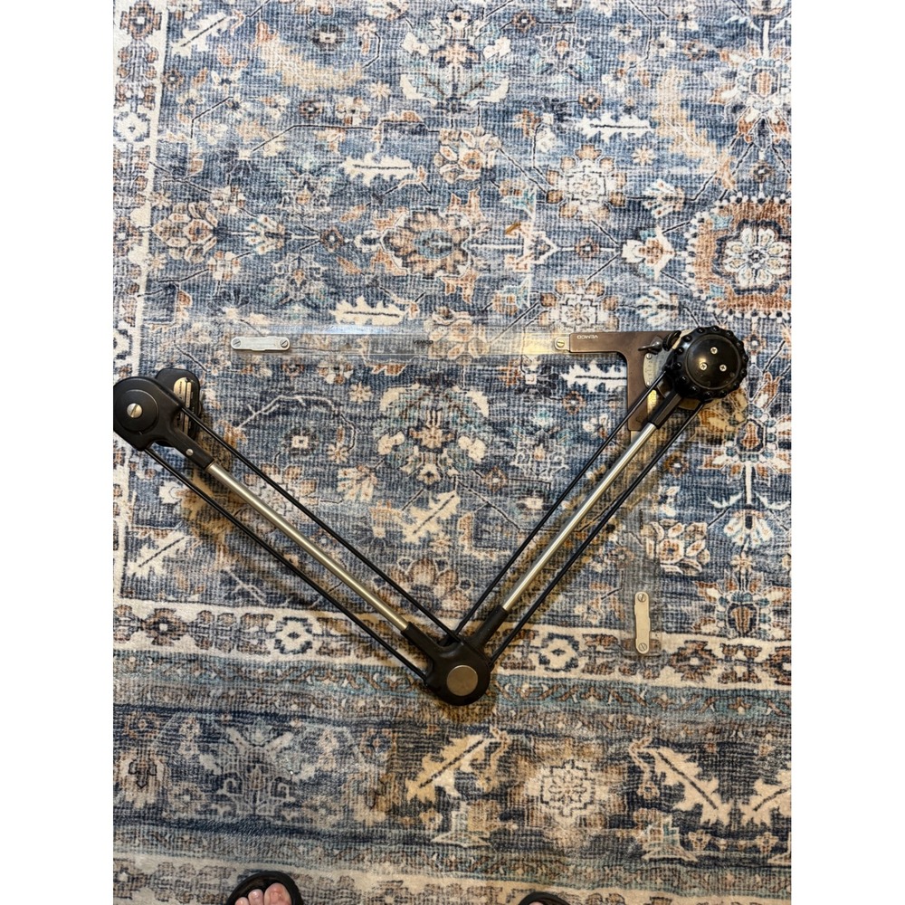 Vemco Drafting Machine Model 3300/18 Vintage Professional Engineering Tool USA